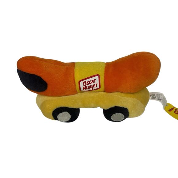 Oscar Mayer Wiener Mobile Hot Dog 7" Plush Bean Bag Toy w/Tags Just Whistle - Picture 5 of 8